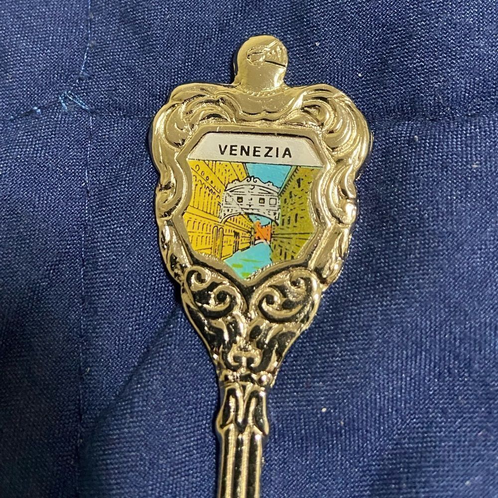 Venezia Italy English Collector Souvenir Bridge of Sighs Spoon